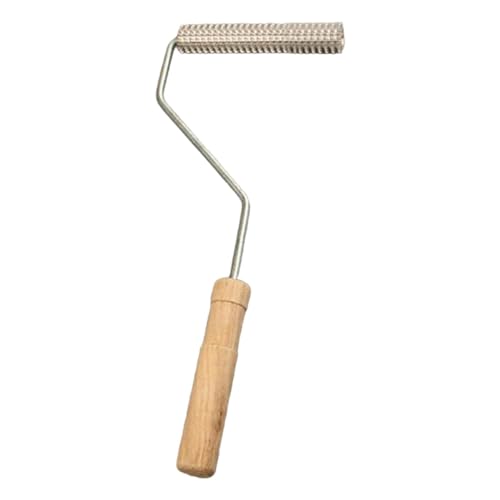 Gralara Rodillo para laminar de fibra de vidrio,Rodillo de burbujas para laminación de resina,Resistente,Accesorios,Herramienta de paleta de burbujas para, rodillo 20x150mm