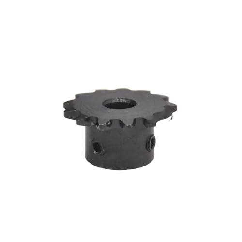 Bevel Gear Pinion Hardware Mechanical 17T 04C Chain Gear 45# Steel 17 Teeth Industrial Transmission Drive Sprocket Wheel Bore Size 6 6.35 8 10 12 14 15 16mm(15mm)