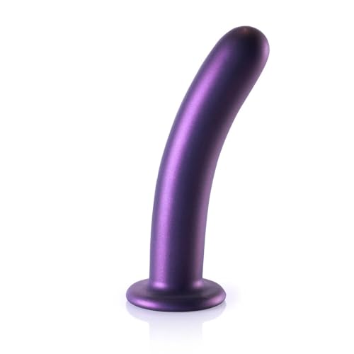 Godemichet classique marque OUCH! Godemichet vaginal avec ventouse Smooth G-Spot Godemichet 7'' / 17 cm Violet