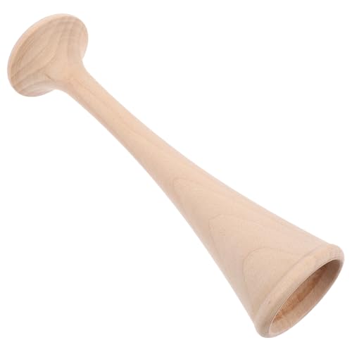 Totority Amplificador de Sonido de Madera Portátil y Ligero para Escuchar Latidos de Ñiño en Casa y Viajes, Estetoscopio Vintage para Futuras Mamás