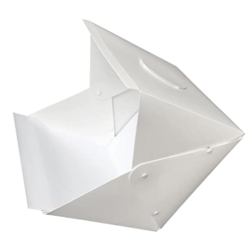 KONTONTY 1 PC LED Light Box Shooting Photo LED Tent Foldable Shooting Tent Photography Lightbox Booth Shooting Tent Kit Portable Photo Studio Folding Photo Tent Portable Tent White Plastic