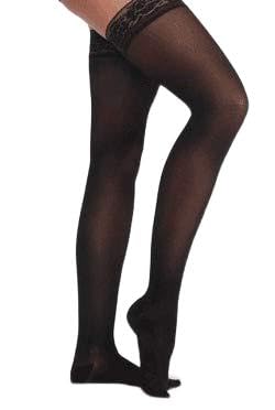 Juzo 5140AG10 L Muslera 15-20 mmHg Negro Par miniatura 1