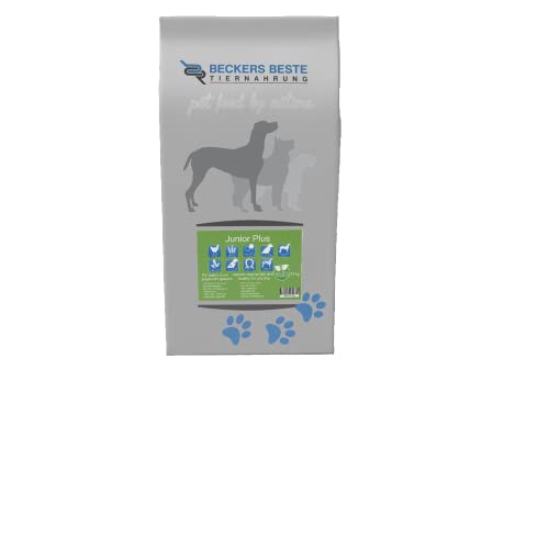 Beckers Beste - glutenfreies Welpen Hundefutter 15kg - Junior Plus Welpenfutter mit Geflügel ohne Weizen - Trockenfutter für große und kleine Hunde Cover