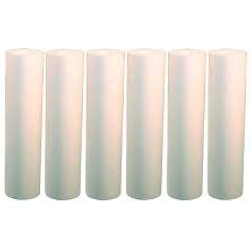 CFS COMPLETE FILTRATION SERVICES EST.2006 GE GXWH04F GXWH20F GXWH20S GXRM10 GX1S01R Compatible Filters, 5 Micron Water Filter Cartridges, 6 Pack, GXWH04F, GXWH20F, GXWH20S by CFS