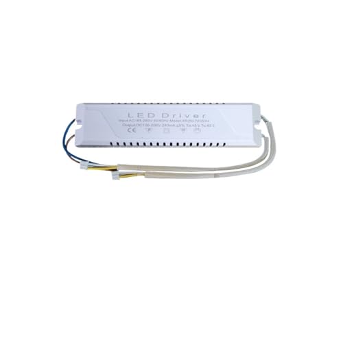 Three-Color dimming LED Driver W Ceiling lamp Ballast Chandelier Transformer Smart Bedroom Light Power Supply(Orange red)