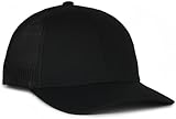 Outdoor Cap Men's Standard mesh Back Ballcap, Black/Black