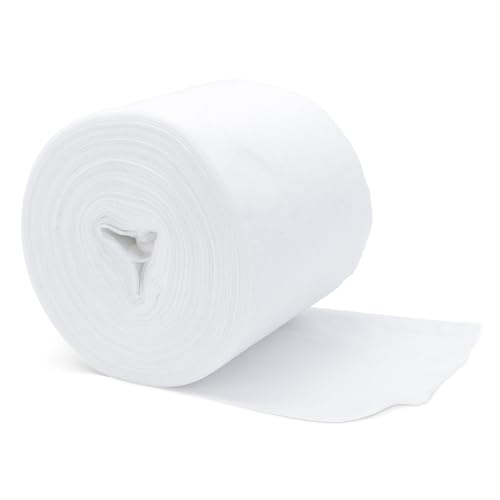 ARNOMED rollos de textil no tejido, mopas desechables desinfectantes seco para dispensador, 4 rollos con 140 bayetas desechables, trapos desechables sin pelusa para impregnación con desinfectante
