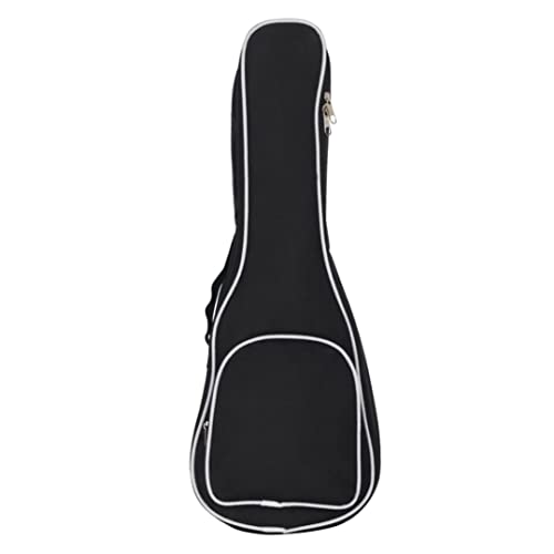 Bag de ukulélé Cas de guitare sac à dos portable portable en nylon coton nylon poches à fermeture éclair avec poignée… - Les Beatles, Paul McCartney, John Lennon, RIngo Starr, George Harrison Bag de ukulélé Cas de guitare sac à dos portable portable en nylon coton nylon poches à fermeture éclair avec poignée… – Image 3