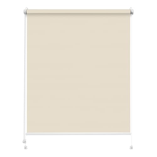 Rettika Sichtschutz Rollo ohne Bohren - Perle, Breite: 80cm, Höhe 120 - Rollos für Fenster ohne Bohren, Fenster rollos für innen, Jalousien zum Klemmen, Klemmrollo Rettika Sichtschutz Rollo ohne Bohren - Perle, Breite: 80cm, Höhe 120 - Rollos für Fenster ohne Bohren, Fenster rollos für innen, Jalousien zum Klemmen, Klemmrollo