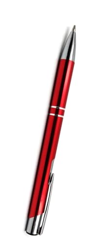 Image of KRYPTAR Personalized Maroon Metal Ballpoint Pen | Custom Name Engraved StylePan2 Writing Pen | Office Stationery for Professionals (Pack of 1)