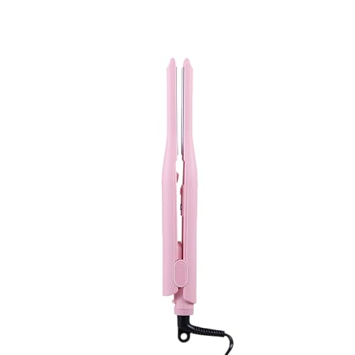 Juicy Couture - 0.30" Ultra Thin Ceramic Flat Iron, Precise Styling Fine Hair (Pink)