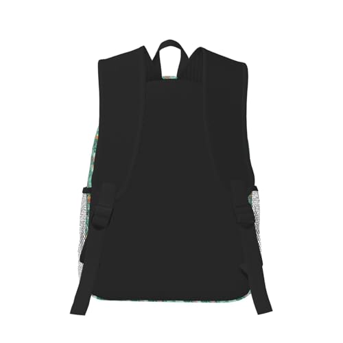 Sac à dos confortable léger et imperméable à imprimé floral - 3