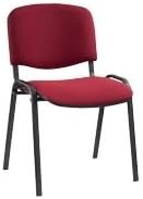 ISO Black 1.3 C29 Visitor's Chair Iso Bord.G:Black