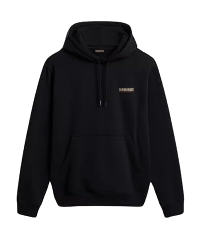 Sweat à capuche Napapijri Balis homme noir idéal pour vos sorties urbaines