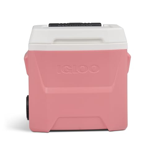 Image of Igloos Cooler Hard-Sided Ice Chest, Insulated Portable Cooler, Heavy-Duty, Leak-Resistant Lid, Lightweight Ergonomic Handle