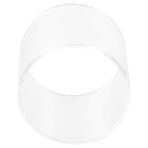 Ipetboom Pantalla de Cristal Transparente para Lámpara de Gas de Exterior Protector Sencillo para Lámpara de Propano Cubierta Ligera y Portátil para Acampada Compatible Modelo