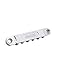 Guyker Guitar Tune-O-Matic Roller Saddle Bridge for Gibson EPI Les Paul LP SG Style 6 String Electric Guitar Replacement Part - BM005, Chrome