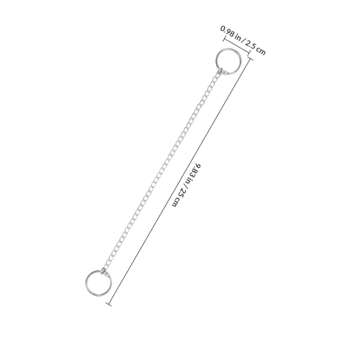 Cadena decorativa de hierro resistente y compacta para etiquetas 3
