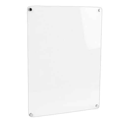 Consejos para Comprar Pizarras y tableros recordatorios los 5 mejores. 49 Generic Pizarra Blanca Acrílica con Imán para Nevera, Tablero de Notas de Borrado en Seco Transparente para Cocina, Planificador de Comidas, Pizarra Acrílica Transparente de...