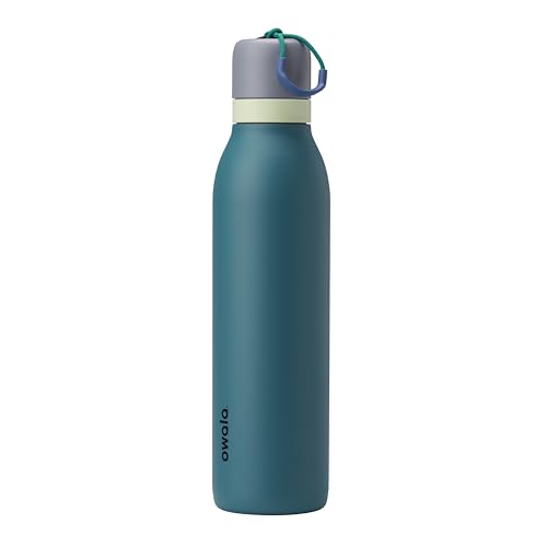 Owala FreeSip Twist Insulated Stainless Steel Water Bottle with S...