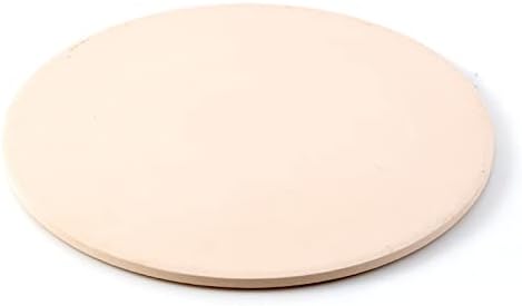 Nuwave Heavy-Duty Cordierite Pizza & Baking Stone, Heat Resistant up to 1472°F, Great for Indoor Electric Ovens, Outdoor Gas, Wood Fire Grills, BBQ Grilling, & Nuwave Bravo XL, Fits Most Frozen Pizzas