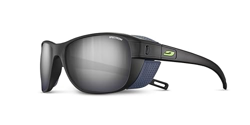 Julbo Camino Glacier Sunglasses with Side Shields, Black