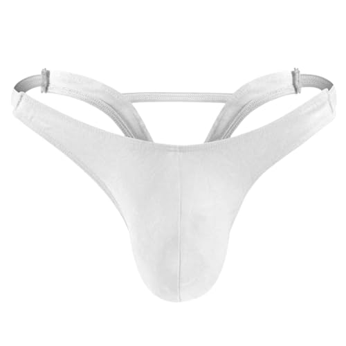 Mens Thong Underwear Low Waist Bulge Pouch Hollow Out Bikini Briefs Stretchy Breathable Comfortable Sexy Underpanties