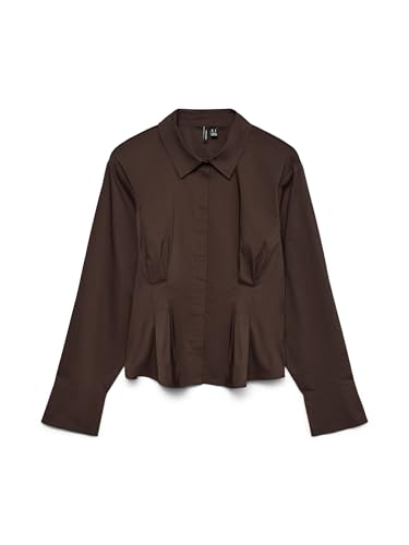 VERO MODA Vmfriba top fluide anti-plis manches longues pour silhouette élégante