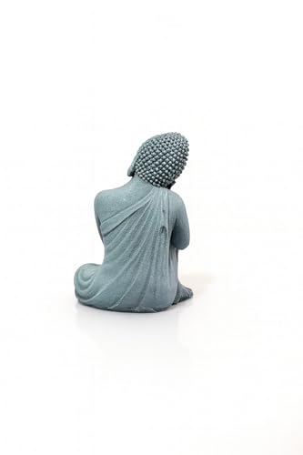 Image of Aquarium Ancient Thinking Buddha Statue for Fish Tank Decorations and Home Decor Natural Looking