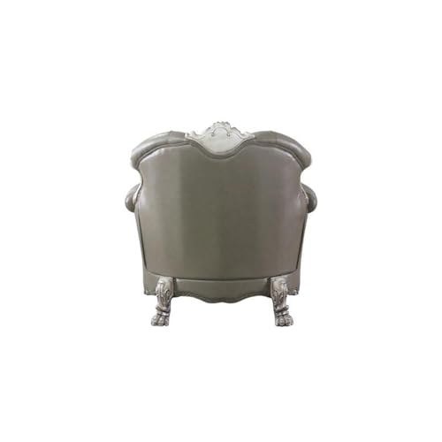 Sillón Plegable PU Blanco hueso miniatura 5