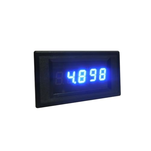 DC 10A 電流計 アンペアメーター LED デジタル電流計 供給電圧 DC 12V 5V 24V アンペア測定 内蔵シャント電流テスター(レッド、電源 DC12V)