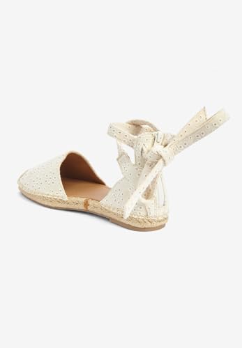 Comfortview Women's Wide Width The Shayla Flat Espadrille2