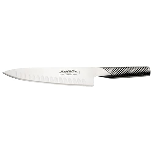 Global 8 inch Hollow Ground Chef's Knife - Lightweight Japanese S...