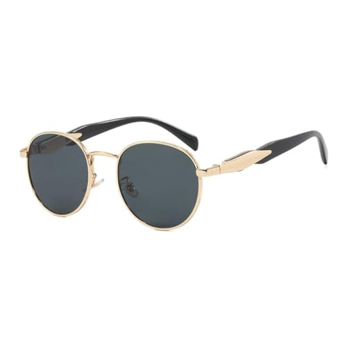 Lunettes de soleil rondes protection UV400 contre l'éblouissement
