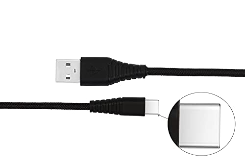 Image of Nylon Braided Type C Fast Charging Cable
