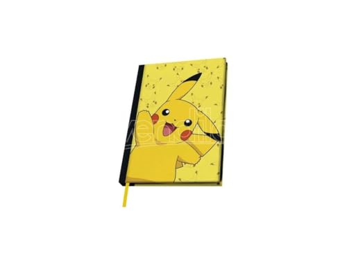 Cahier A5 Pokémon Pikachu ABYSTYLE carnet ligné fournitures scolaires