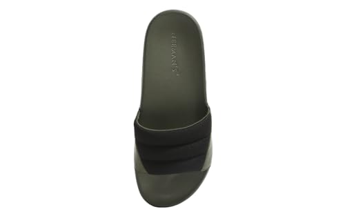 Image of Neeman's Squooshy Slides for Men | Cushioned & Comfortable Flip Flops for Men | Everyday Comfort, Flexible and Breathable | White /Red UK12