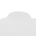 Moose Blank Skateboard Deck, Dipped White, 7.5-Inch