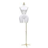 LÉGER ET FACILE À DÉPLACER : Grâce à sa taille ajustable et à sa légèreté, ce mannequin de couture est très facile à déplacer. Vous pourrez le manipuler confortablement pour le visualiser ou réaliser vos créations, et le déplacer d'un endroit à l'autre selon vos besoins.