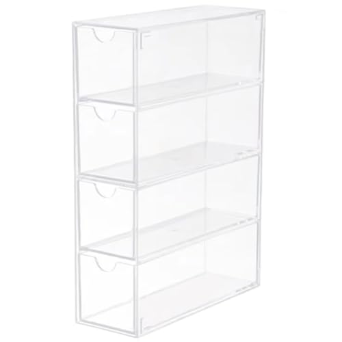 Présentoir à lunettes transparent et support empilable pour collectionneur
