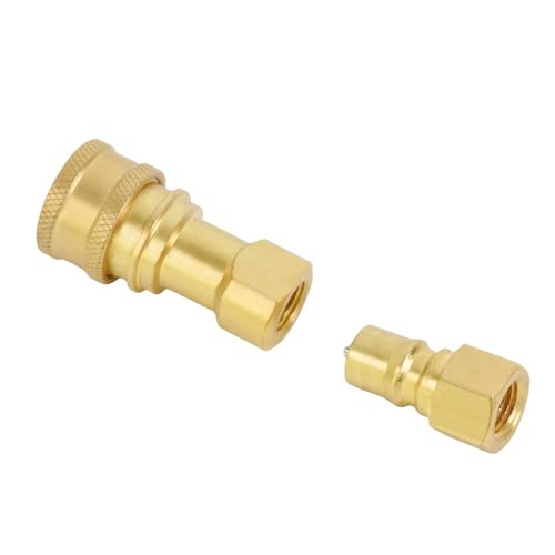 Image of 1 Set Of 1 /4 inch Hydraulic Quick Connect Nipple Compatible With Parker 60 Series Nipples BH2-60 BH2-61