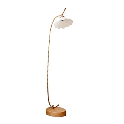 Lampadaire de lecture en verre pour créer un coin cosy dans le salon