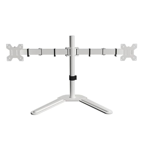 Support moniteur double écran 10-32 flexible DZ18-W à inclinaison réglable