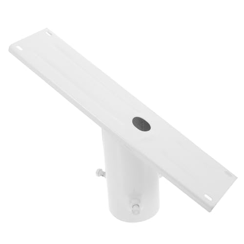 Support panneau solaire réglable en fer robuste pour montage mural de lampadaire
