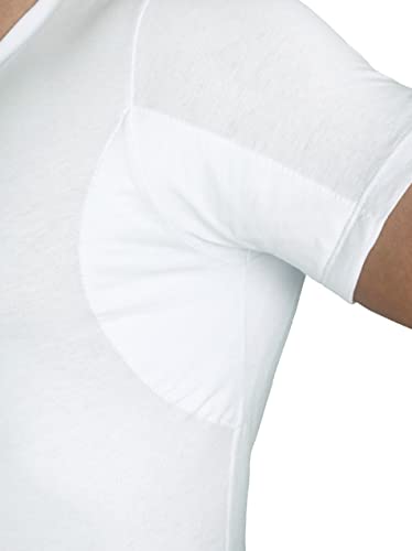 Sweat Proof Undershirt for Men- Quick Drying- Anti Odor- Anti Stains- V Neck3