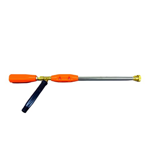 RAVI SPRAYER®High Water Pressure Sprayer Long Range Adjustable HandheldHose Nozzles 60Cm Length Spray Gun With Water Flow Adjustment Handle For Agriculture And Gardening Hand Held Sprayer