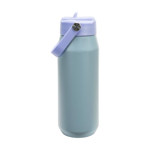 Image of PUMA Unisex Adult 24oz Insulated Stainless Steel Water Bottle With Straw & Carry Handle