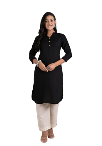 Image of Armiya Rayon Solid Straight Kurta /Kurti for Women & Girls