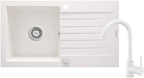 Fregadero de Granito con Grifo de Cocina Incluido