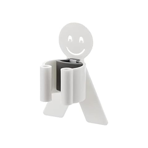 Broom Holder Strong Mop Holder Wall Mounted Broom Handle Bracket for Bathroom Kitchen Office Closet Cover